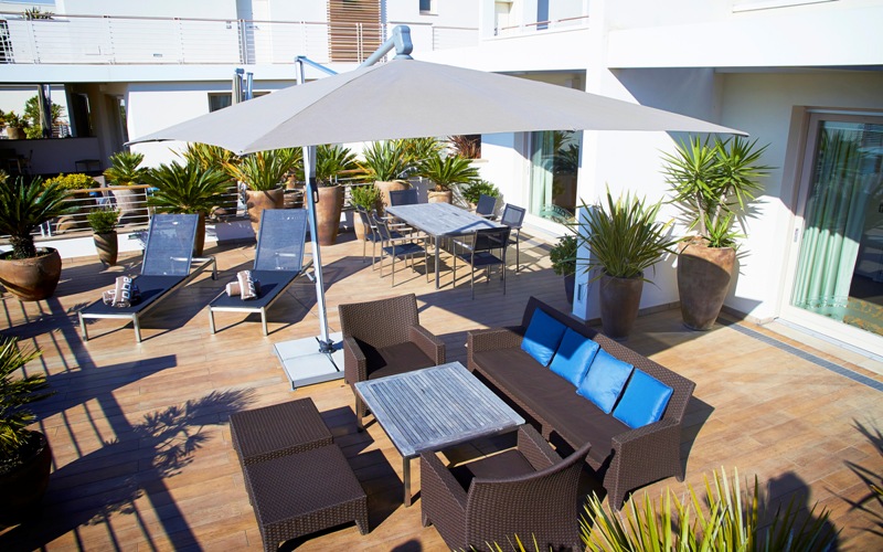 3 DELUXE terrazza
